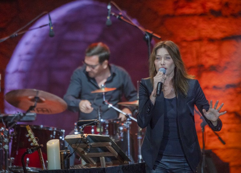 Carla Bruni at Beiteddine Festival